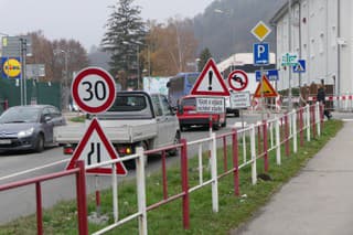 Žilina podjazd pod železnicou