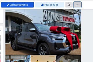 Toyota Hilux podvod na