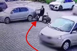 Vodič elektrickej trojkolky odjazdil
