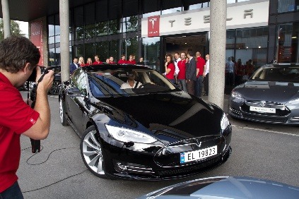 Tesla S v Nórsku