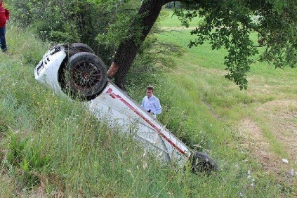 McLaren F1 po nehode