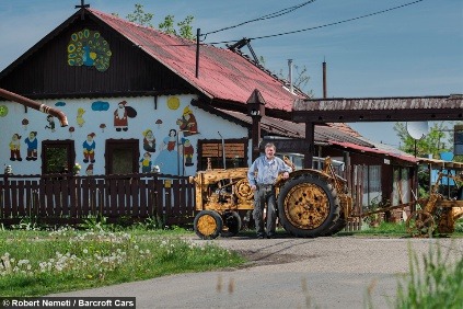 Maďar vyrobil traktor z