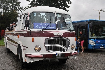 Staré autobusy v Žiline