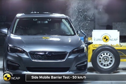 Subaru Impreza crash test