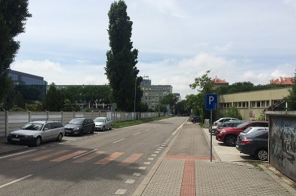 Ulice Kalinčiaková a Odborárov
