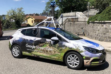 Google Street View auto
