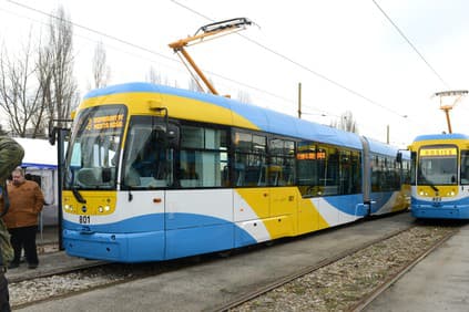 Električka v Košiciach