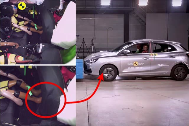 Nárazová skúška EuroNCAP modelu