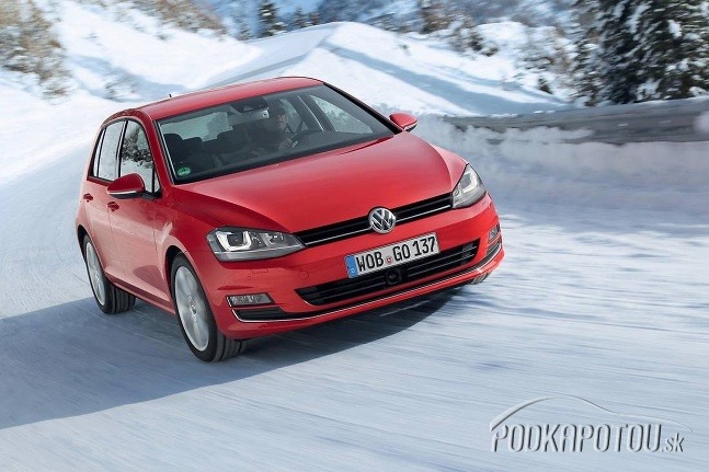 Jednou z ďalších verzií nového Golfa je model 4Motion s pohonom 4x4. 