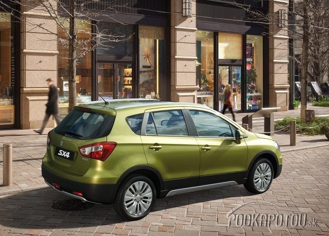 Nové Suzuki SX4 je celkovo väčšie a posunulo sa jednoznačne do vyššieho levelu.