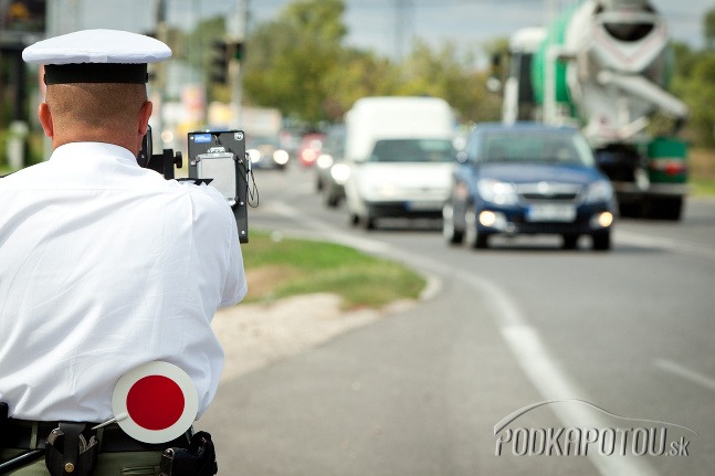 Polícia nič nenecháva na náhodu, ani vašu rýchlosť nenechá bez dozoru.