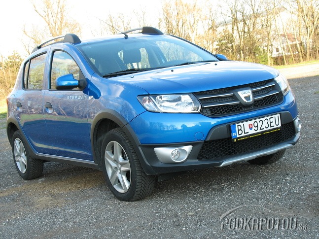 Dacia Sandero Stepway sme vyskúšali v najvyššej výbave Arctica s motorom 1,5 dCi.