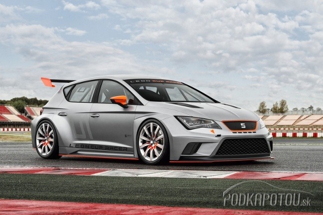 Seat Leon Cup Racer je naozajstné pretekárske auto.