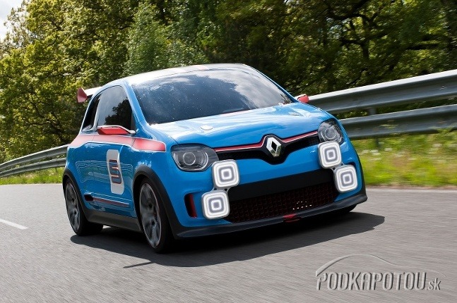 Renault Twin´Run predznamenáva, ako bude vyzerať nové Twingo.