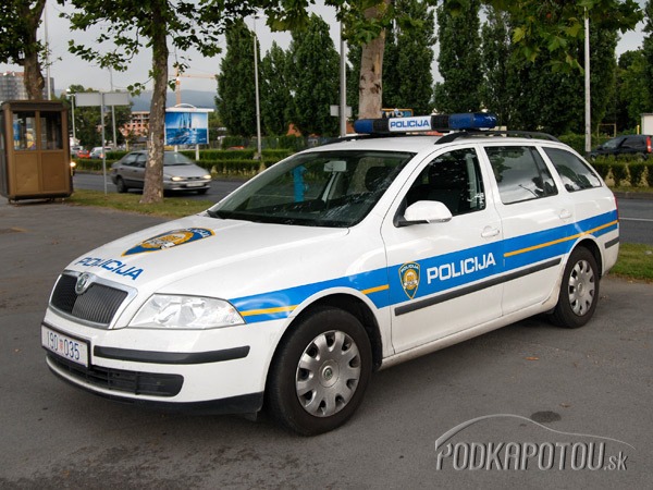 Chorvátsko - polícia