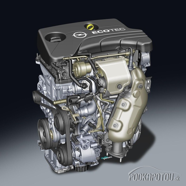 Motor Opel 1,0 SIDI Turbo začnú montovať do malého modelu Adam.