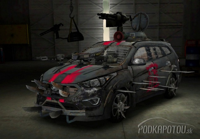 anti-zombie Hyundai Santa Fe