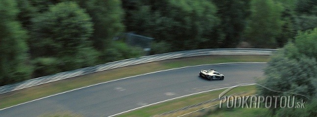 McLaren P1 na Nordschleife