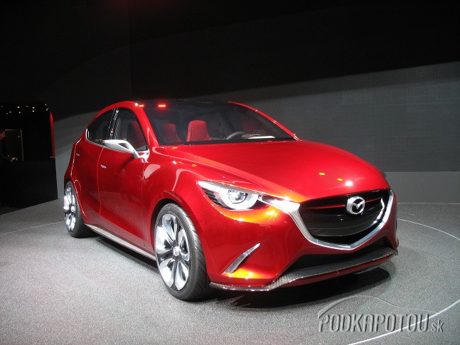 Mazda Hazumi je blízkou predzvesťou sériovej Mazdy 2
