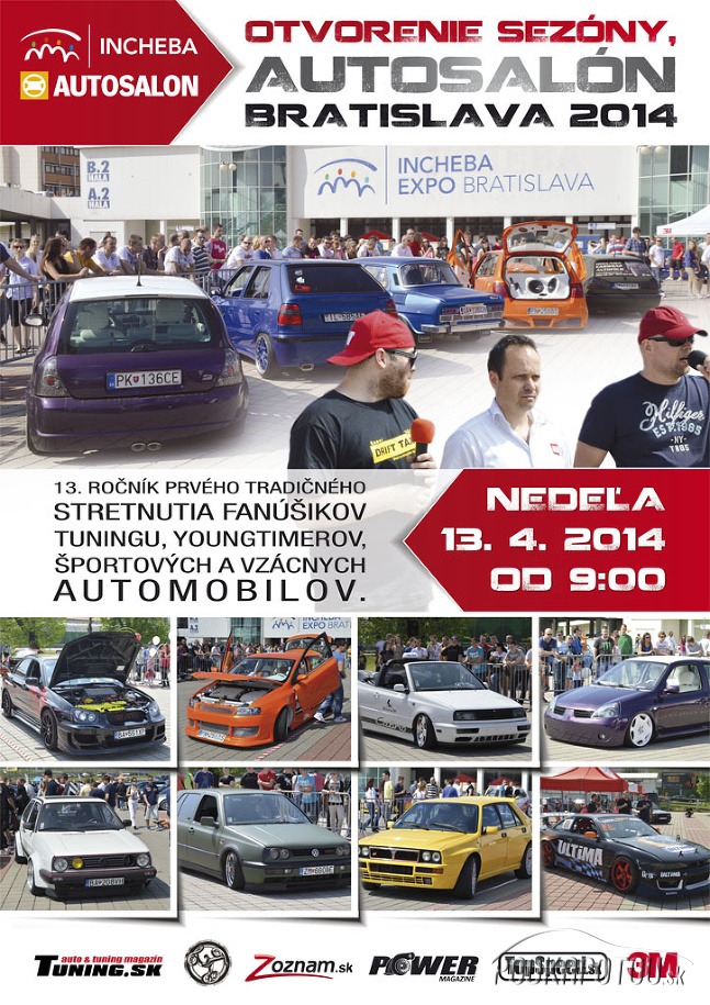 Autozrazová sezóna sa začne v bratislavskej Inchebe