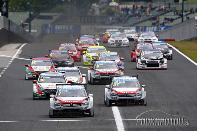 WTCC 2014 na Slovakia Ringu - súťaž o šiltovku s podpisom