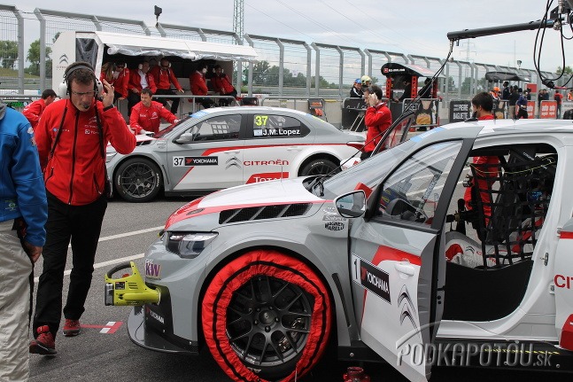 Piatkové tréningy na Slovakia Ringu - WTCC a ETCC 2014