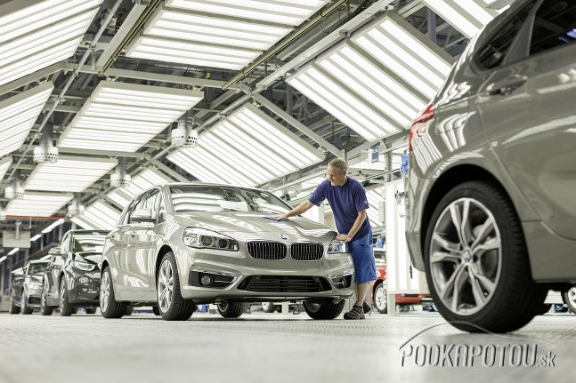BMW Active Tourer sa začal vyrábať v závode BMW v Lipsku.