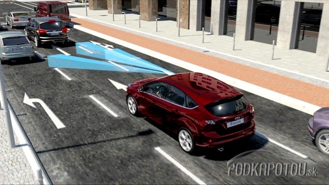 Ford otestoval v Paríži automatické brzdenie 