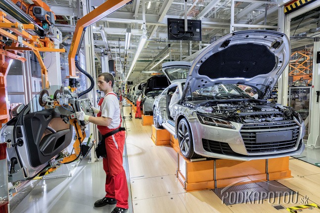 Audi TT sa vyrába v Maďarsku