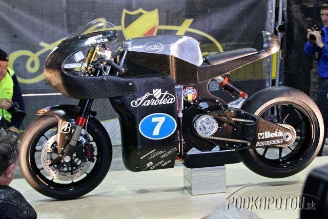 Saroléa SP 7 je belgický elektromotocykel