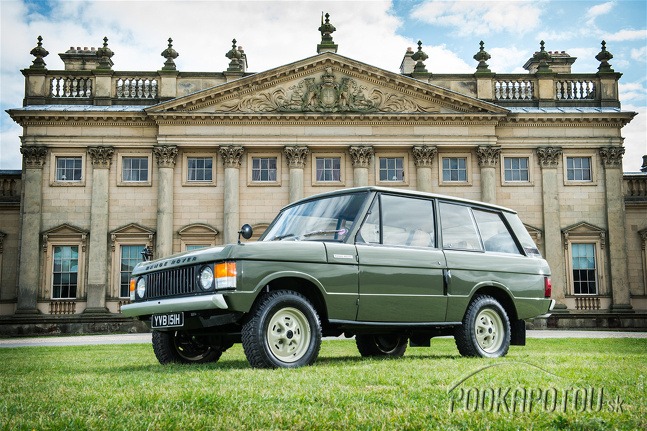Úplne prvý vyrobený Range Rover mieri do aukcie