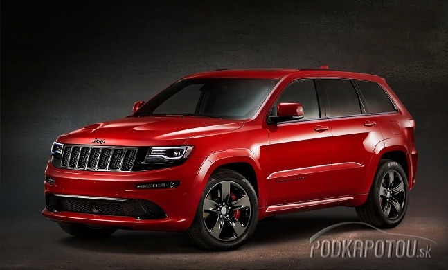 Jeep Grand Cherokee Red Vapor SRT
