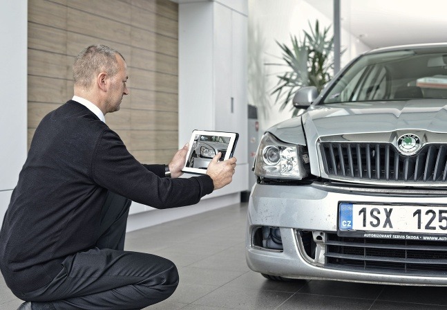 Škoda - Špecialista na opravy po nehode