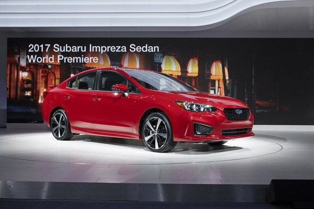 Subaru Impreza hatchback a sedan 2017