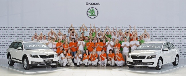 Jubilejná miliónta Škoda Octavia