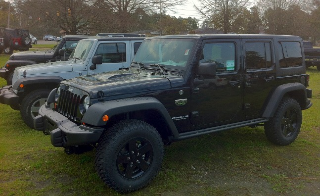 Jeep Wrangler Call of Duty edition