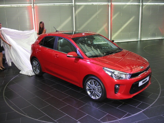 Nová Kia Rio - predpremiéra vo Frankfurte