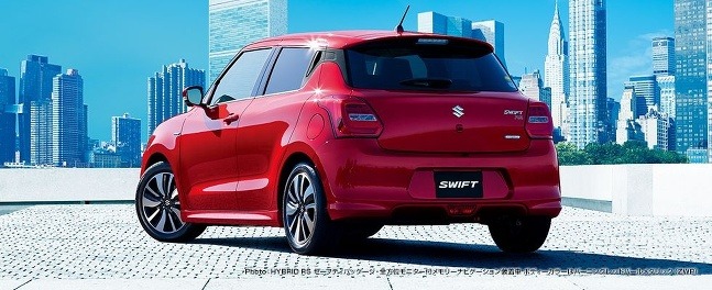 Suzuki Swift 2017 odtajnený