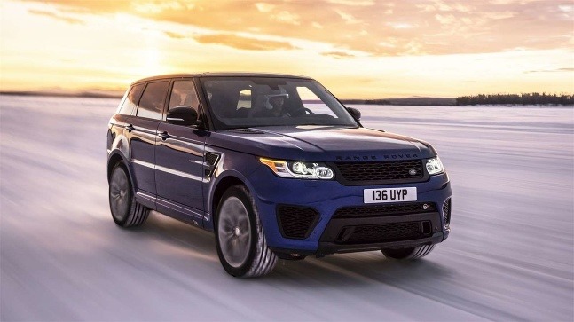 Range Rover a netradičné zrýchlenie