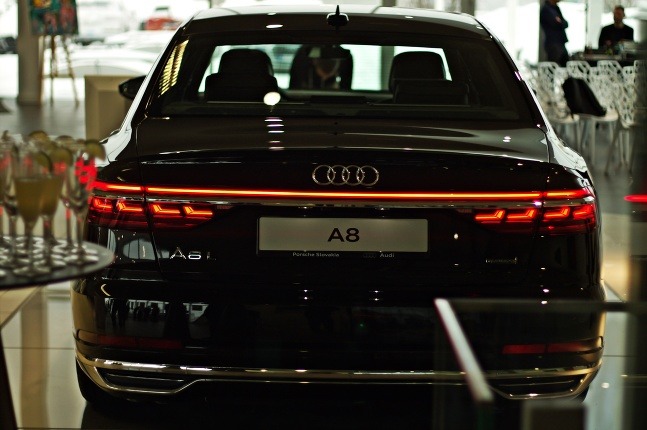Audi A8 v Bratislave