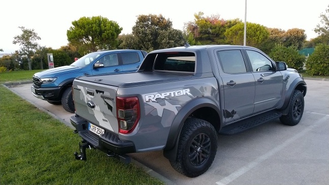 Ford Ranger Raptor a