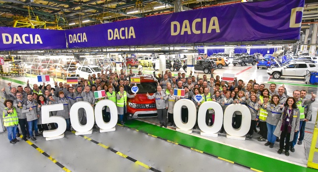 Dacia Duster 500 000