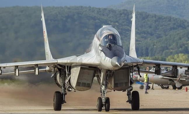 SIAF 2022 a MiG 29 Ivan Hulek