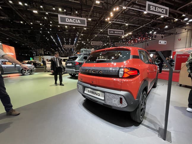 Dacia Spring na autosalóne v Ženeve 2024