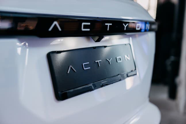 Predstavenie modelu KGM Actyon