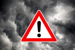 A warning sign of