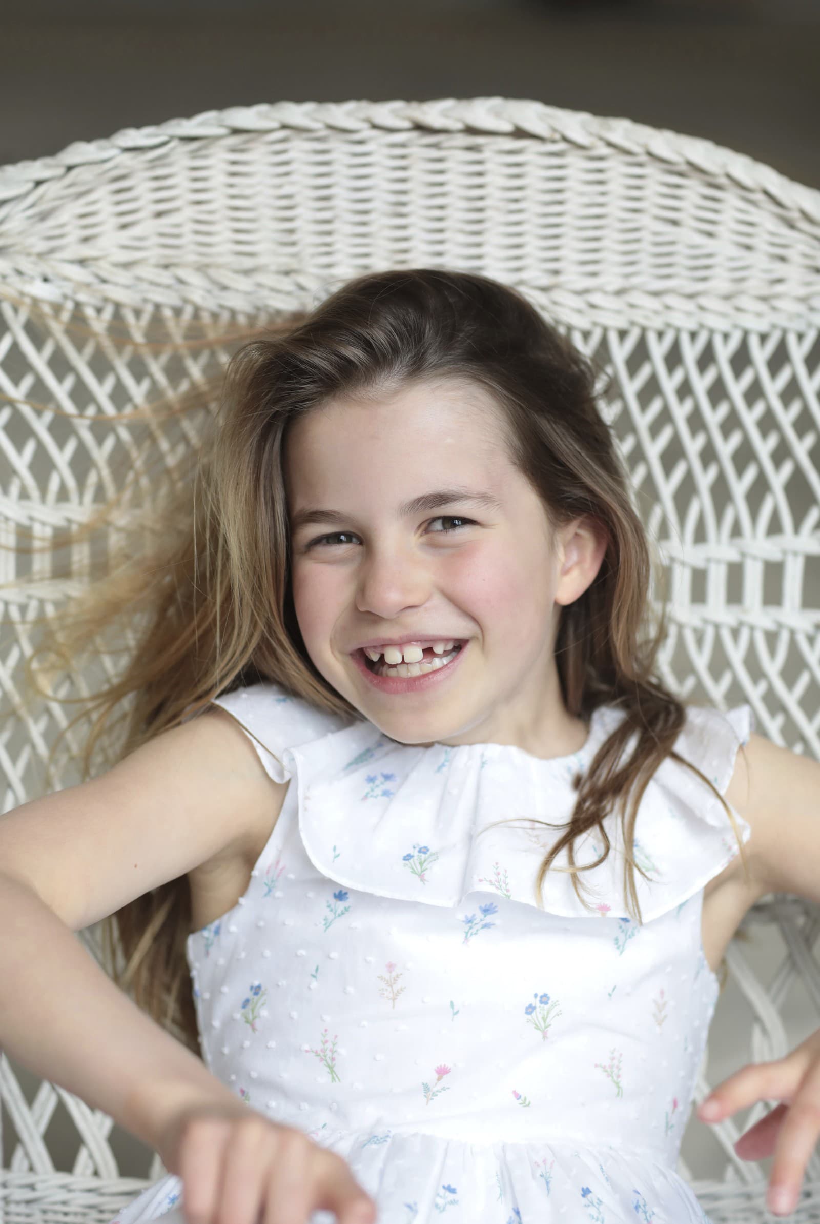 Princezná Charlotte má 8 rokov. 