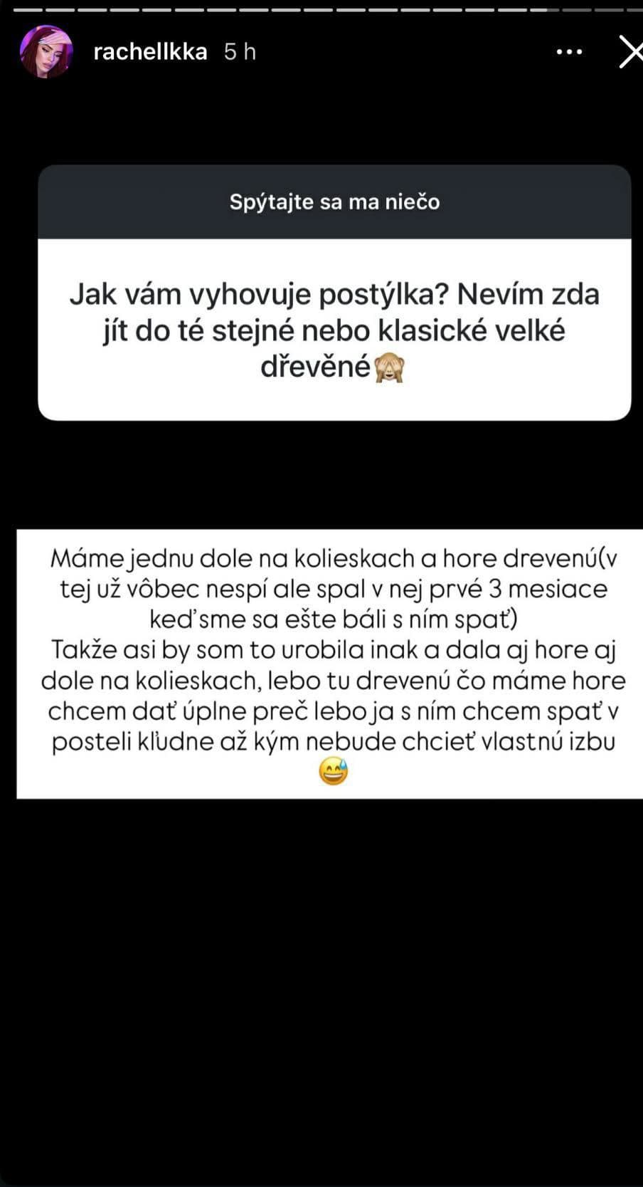 Spáva Ráchel Karnižová s