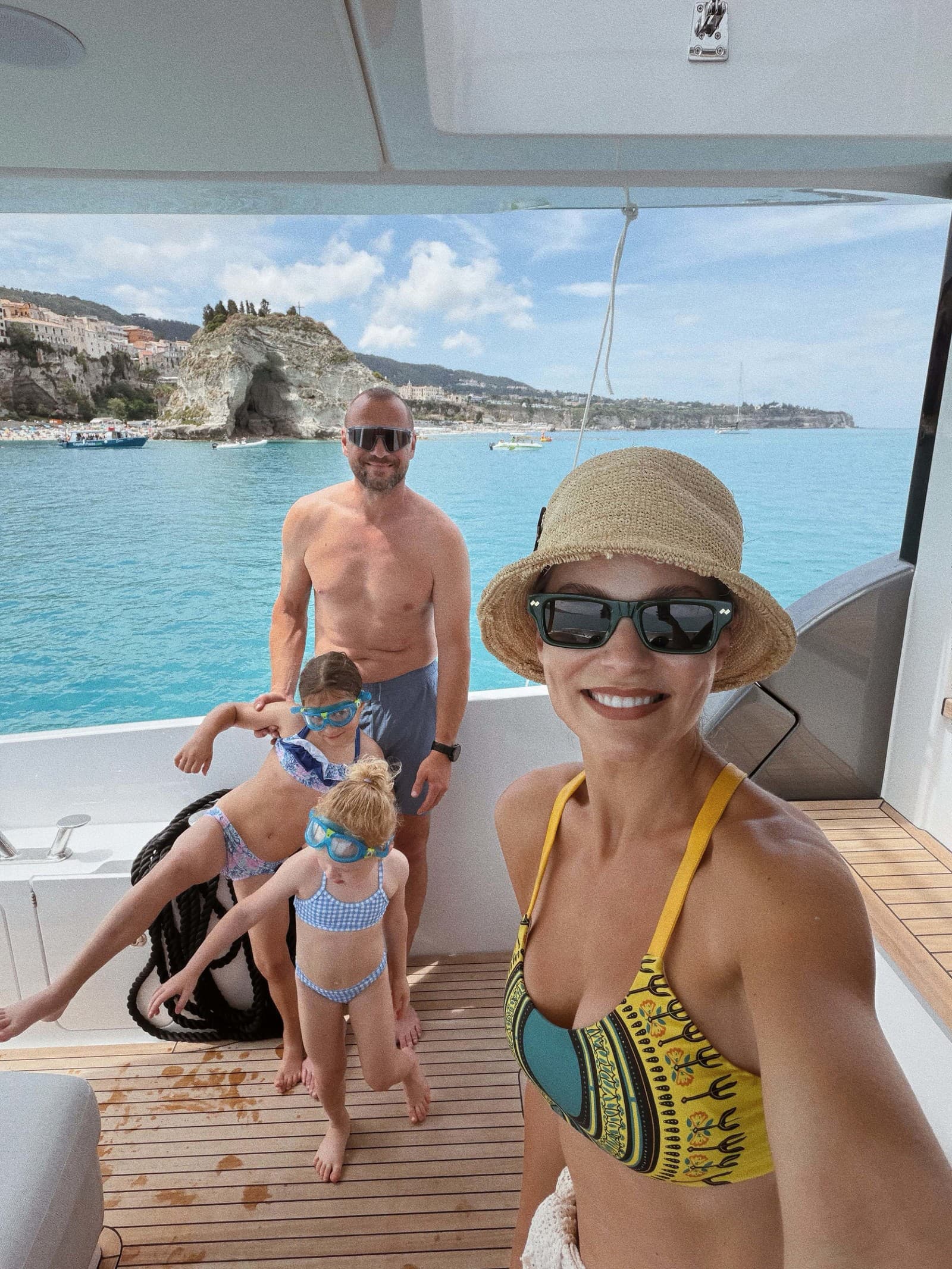 Ivana Gáborík with her family