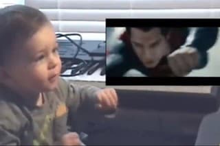 Drobec sa snaží lietať
